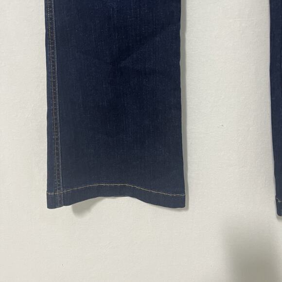 Spanx SPANXshape EveryWear Flare Jeans Midnight Shade Size M Petite High Rise - Picture 5 of 12